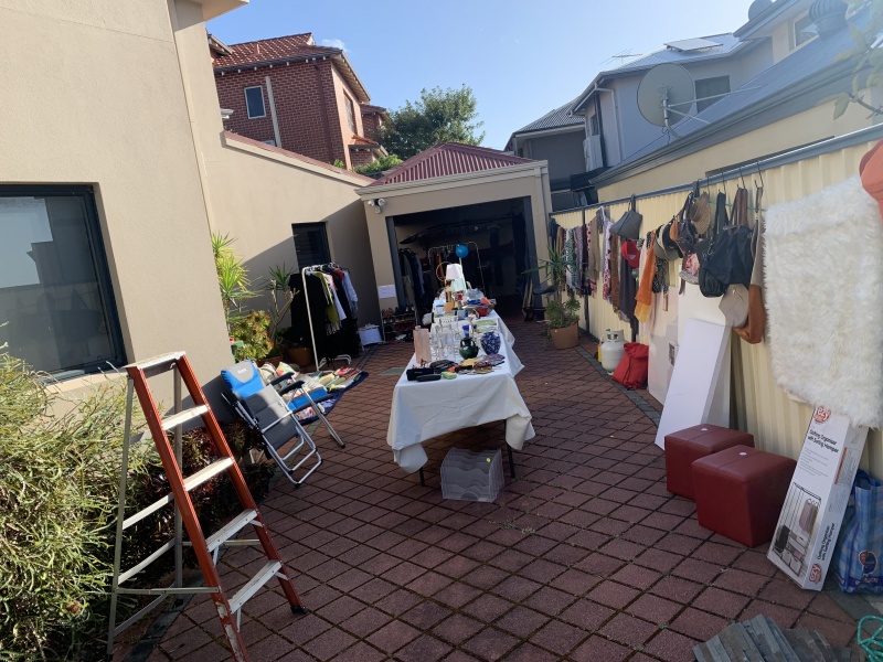 garage sale