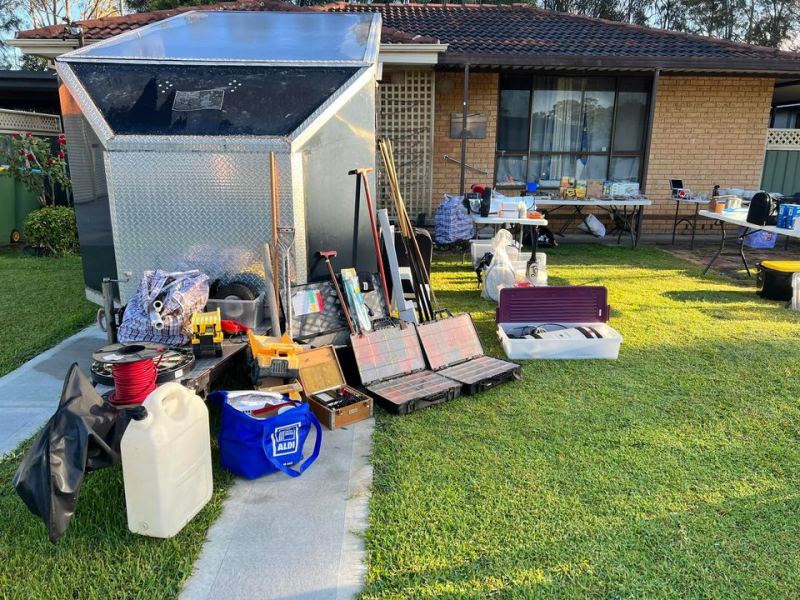 garage sale